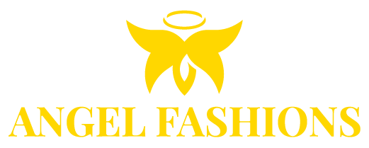 Angel Fashions Logo | Luxury Fashion E-commerce Website Angel Fashions logo with an angel icon above the text, representing a premium fashion e-commerce store. Discover luxury fashion collections online.